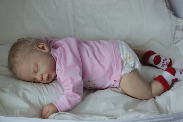 Белокурый ангел - Ребекка 2. Куклы реборн Виктории Вишни