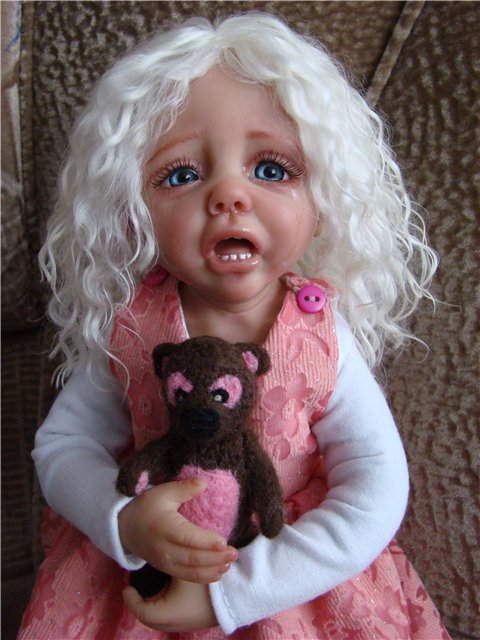 Маленькие плаксы. Авторские куклы Кондрашовой Ирины (фото 5)