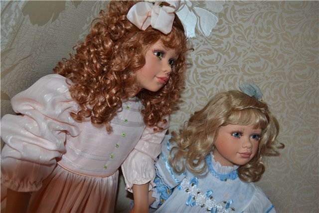 Красота по-американски. Куклы от Вирджинии Тернер - Лейла и Пола