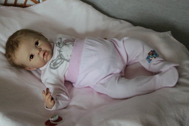 Неженка - Кристочка... Куколка реборн Виктории Вишни (фото 10)