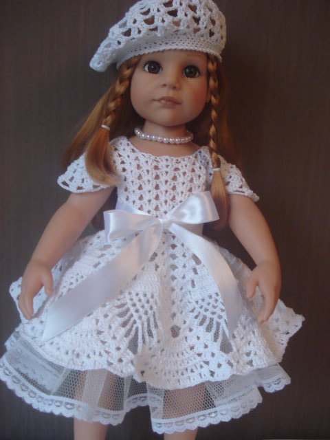 Белое кружево. Вязание для кукол Готц | Бэйбики Белое кружево. Вязание для кукол Готц (фото 2)