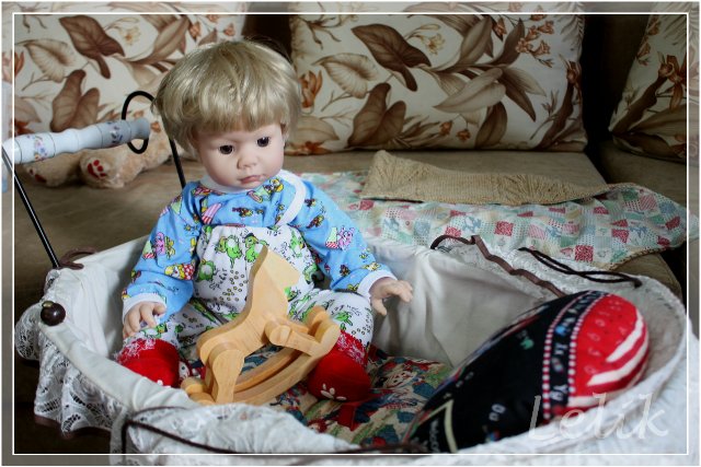 Фёдор и его транспорт. Lee Middleton Hayden by Reva Schick и коляска edeltraut hofmann (фото 3)