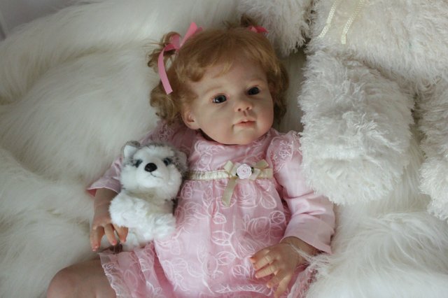 Луиза или Лизонька... Девочка реборн Виктории Вишни (фото 5)