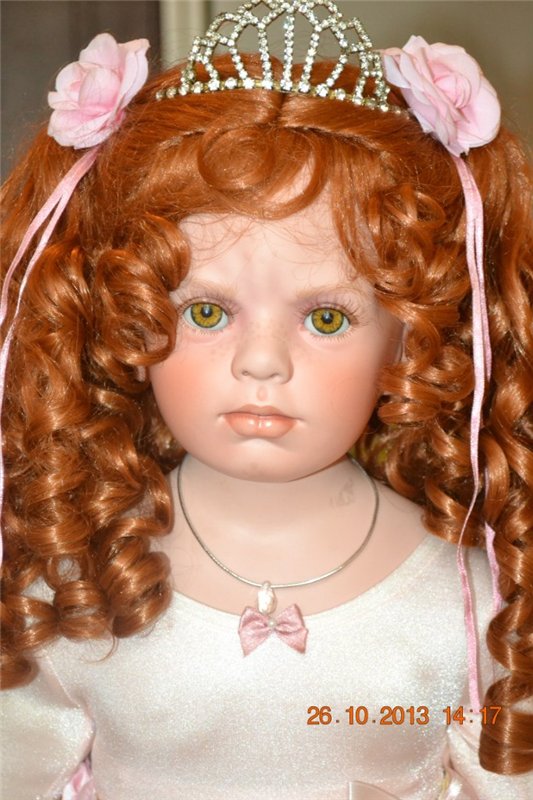 Балерина от Donna Rubert или приезд новенькой фарфоровой куклы (фото 2)