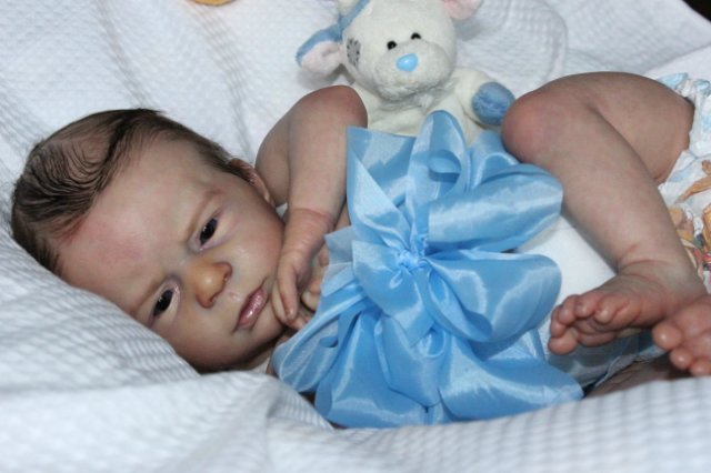 Меня аист принес, кукла реборн Беспаловои Жанны