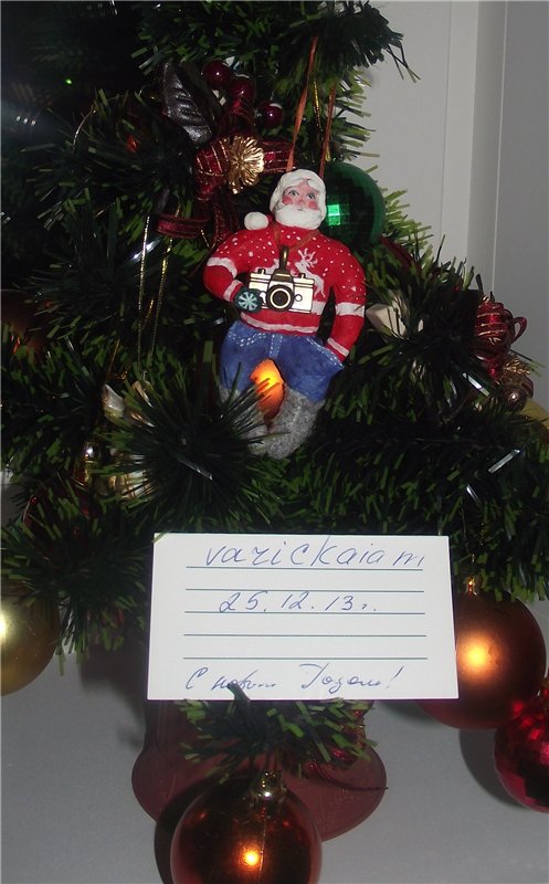 Елочная игрушка из ваты своими руками (фото 5)