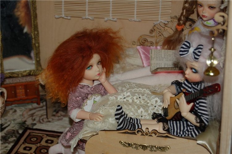 Пижамная вечеринка — Фотоистории с куклами BJD (БЖД): сериалы (фото 5)