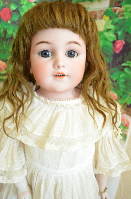 Моя "столетняя девочка" антикварная кукла