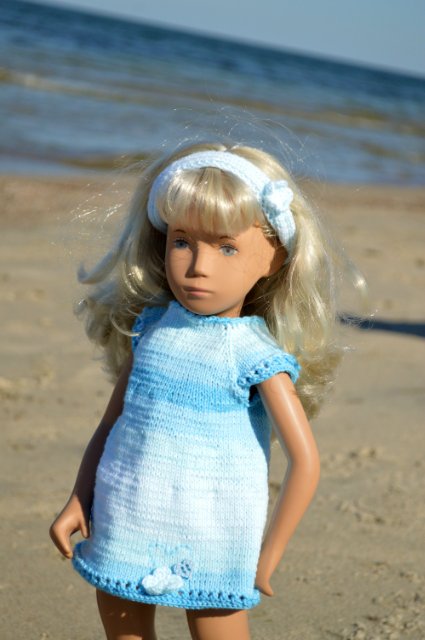 Бабье лето... Кукла Саша Sasha Doll Gingham (фото 10)