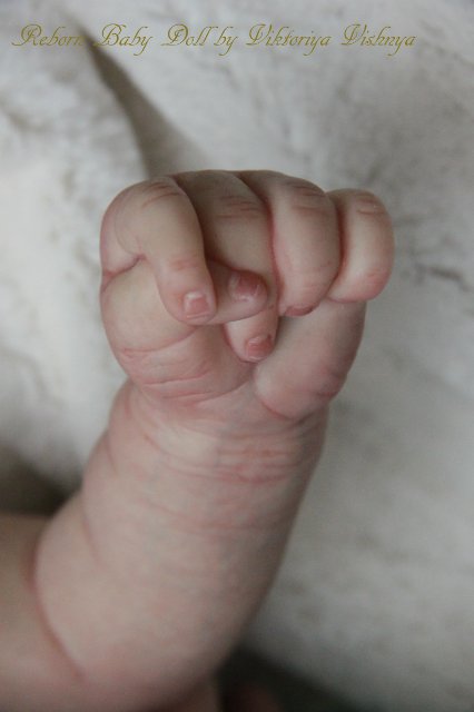 Кайли... Куколка реборн Виктории Вишни (фото 10)