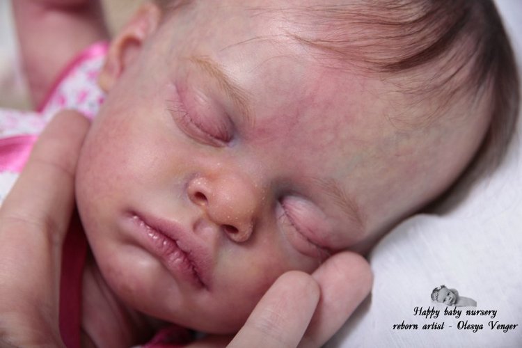 Моя принцесса Крошечка-Кокошечка. Кукла реборн Олеси Венгер