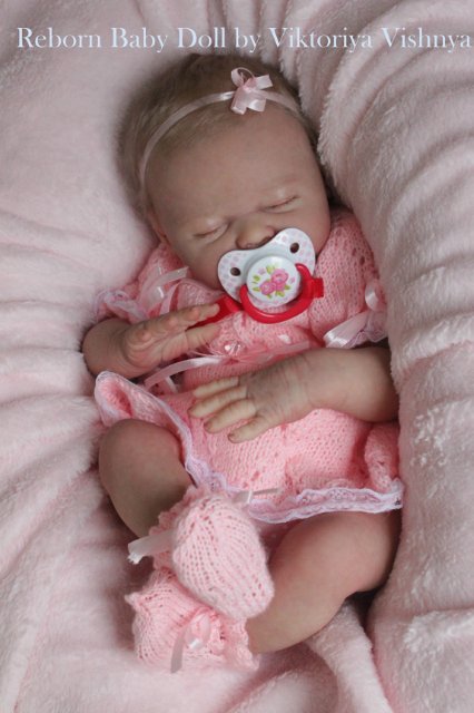 Крохотулька Angeli от Elisa Marx. Куколка реборн Виктории Вишни