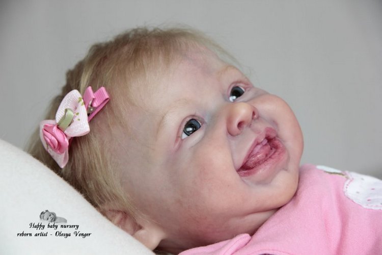 Мой солнечный лучик, моя радуга, мое счастье, моя Милена, Миленочка, Милеша. Кукла реборн Олеси Венгер (фото 7)