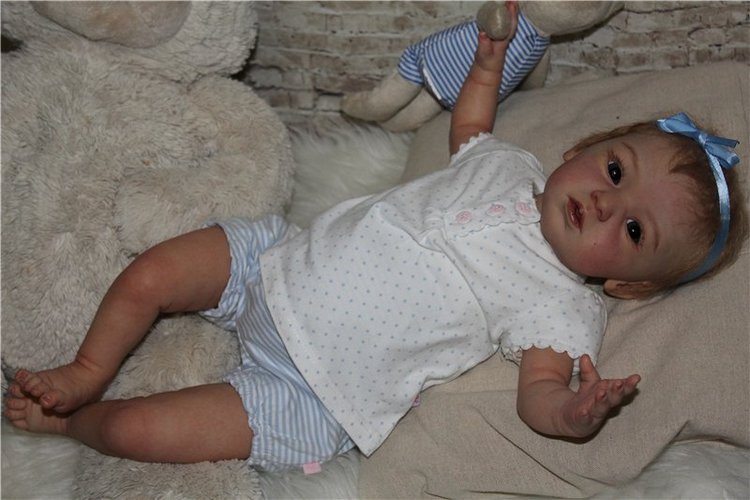 Моя малышка реборн Милания (фото 4)