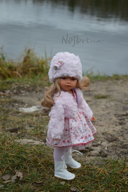 Эмили зимний образ. Кукла Antonio Juan (фото 2)