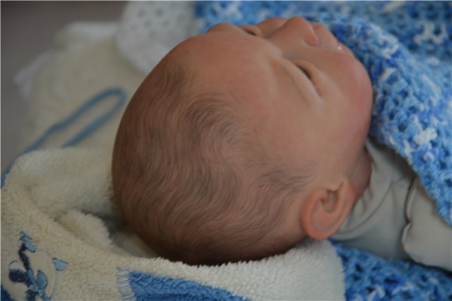 Малыш реборн с ямочкой — Куклы Реборн (Reborn): работы мастеров (фото 4)