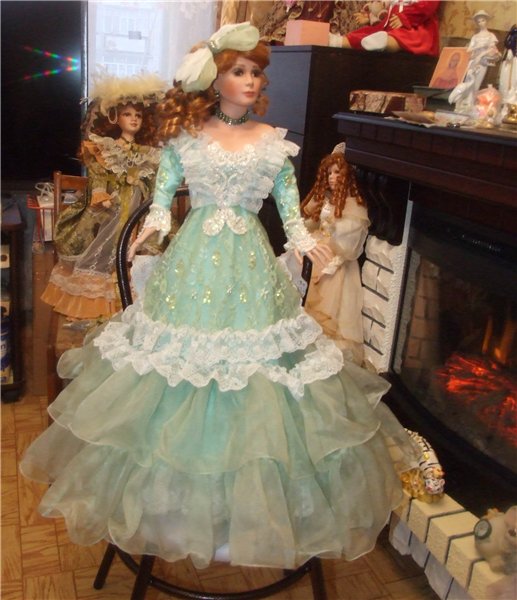 Пополнение моей коллекции фарфоровых кукол (фото 3)