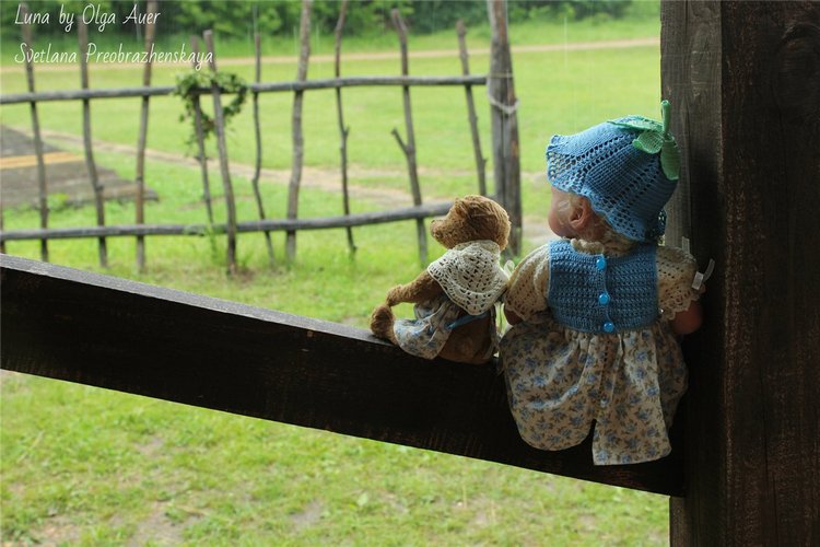 Эльф Luna by Olga Auer, мой прототип. Кукла реборн Светланы Преображенской