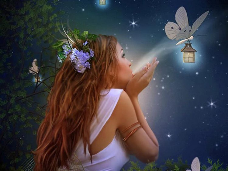 Анна Лу - Голубая Фея Незабудка