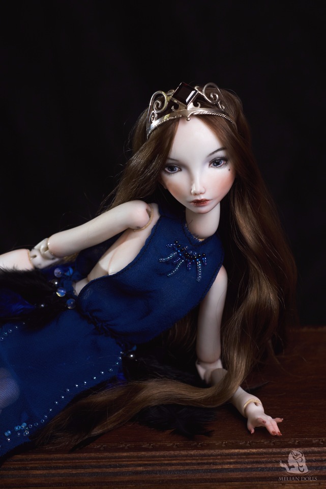 Коллекция шарнирных фарфоровых кукол "Райские птицы" (фото 2)