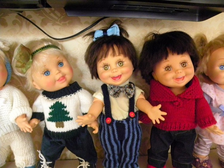 Продолжение — Куклы Galoob Baby Face (Фейсинки): винтаж 90