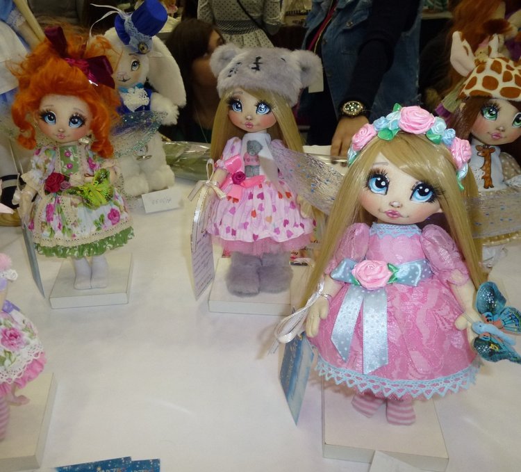 Весенний Бал Кукол на Тишинке: Куклы