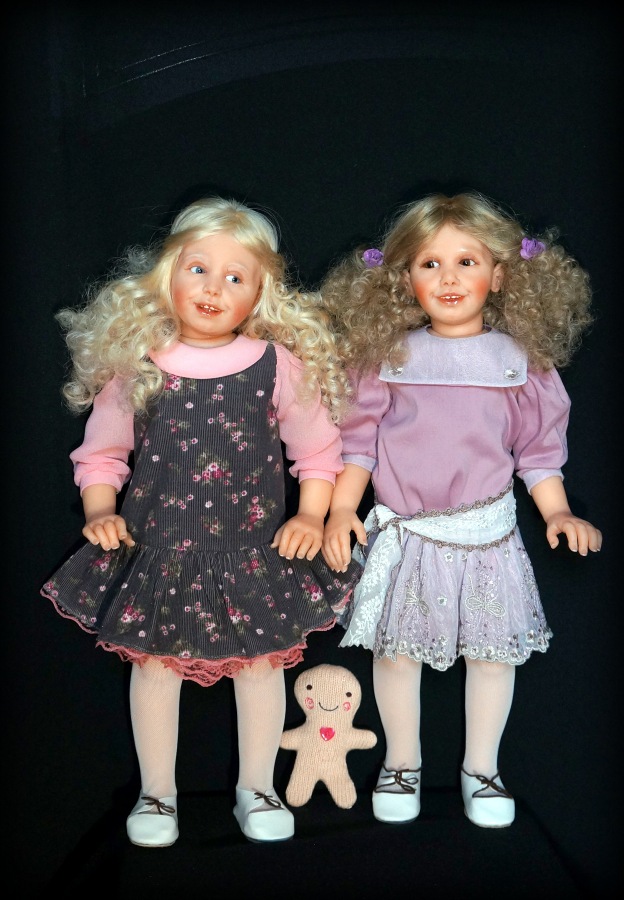 ООАК куклы Светланы Гришко. Анастасия и Диана