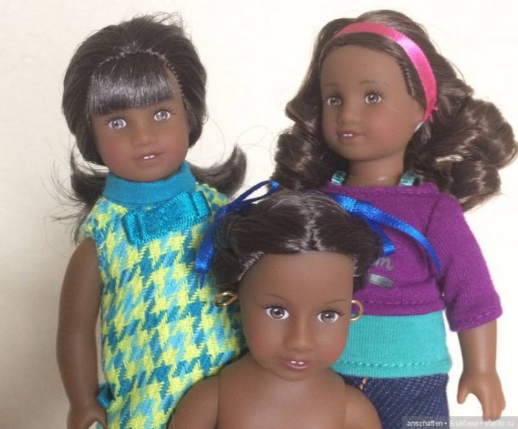 Обзор кукол мини American girl. Часть 6. Кэролайн Абботт и Габриэла Макбрайд
