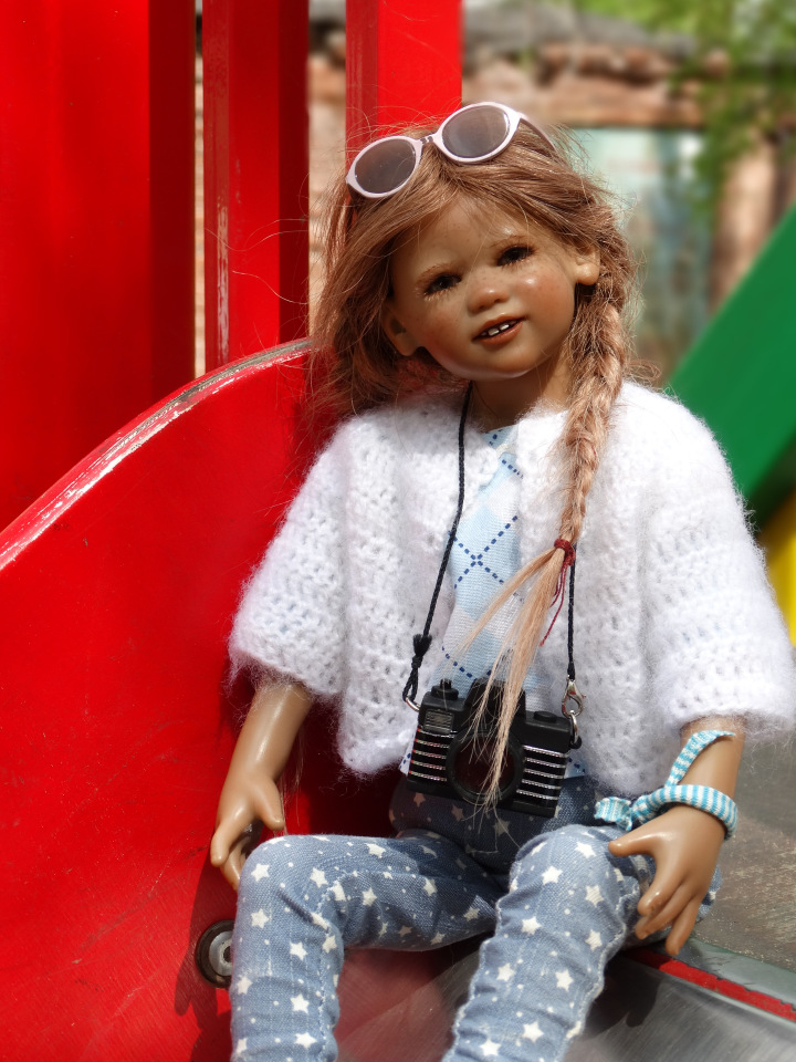 Девочки из разных эпох. Куклы Аннет Химштедт. Или с любимыми не расставайтесь