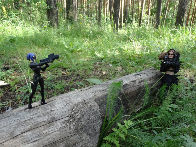 Вот какие бывают у девочек игры! Девушка-стрелок от VERYCOOL и шарнирная фигурка от figma (фото 9)