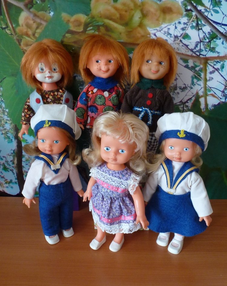 Куклы Görzke 22 см, ГДР — Коллекции винтажных кукол и игрушек: СССР