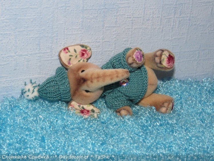 И теперь уже второй слоненок... и снова девочка