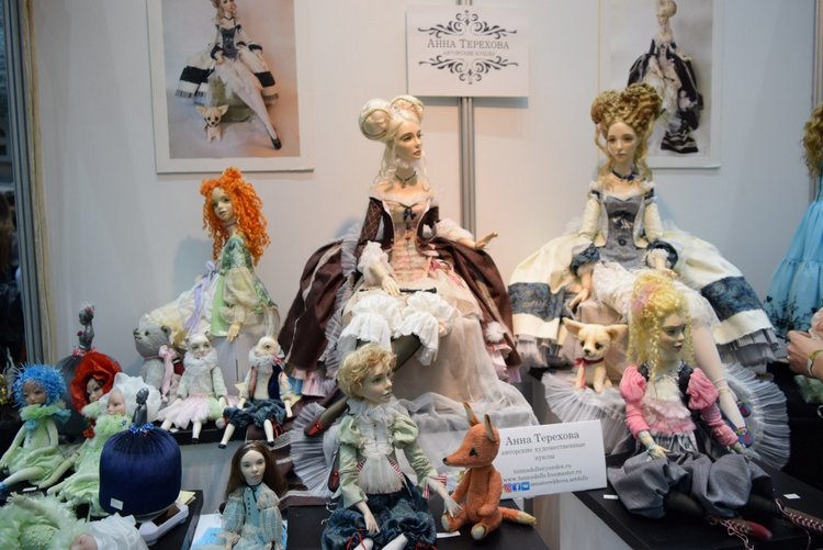 VIII Московская международная выставка Искусство куклы. Таланты и поклонники. Часть II
