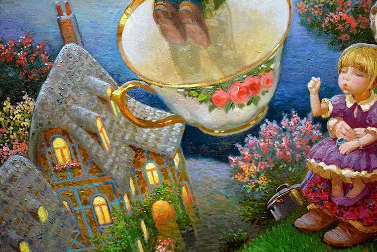 АНГЕЛЫ РЯДОМ С НАМИ ЖИВУТ... Сказочный иллюстратор