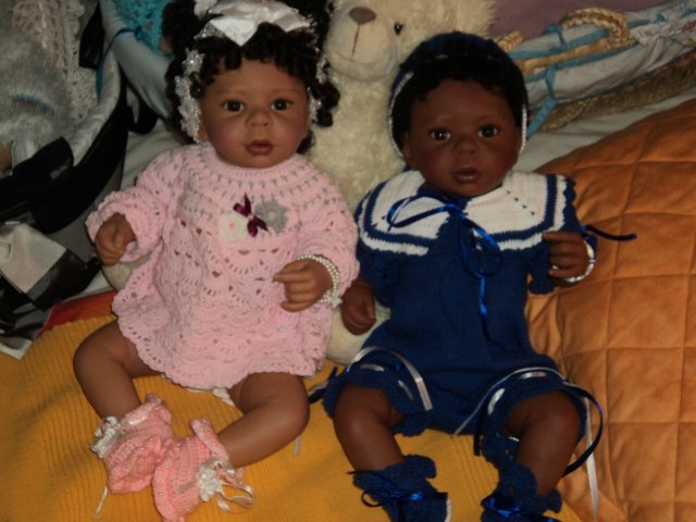 Мои новые малыши Тамика и Трой от Laura Tuzio-Ross (фото 4)