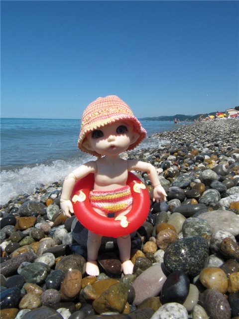 Майка на море. PukiFee Ante BJD (фото 6)
