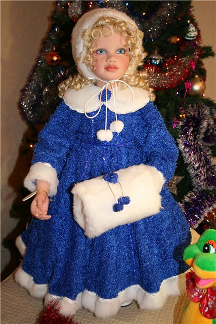 Наша Снегурочка, очаровательная девочка Шарлотта от Virginia Ehrlich Turner