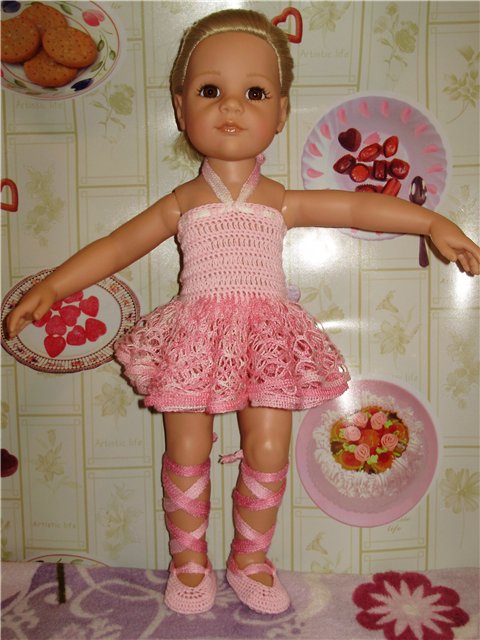 А у нас балетный класс! Одежда для Готц (фото 7)