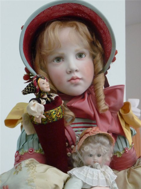 Девочки в соломенных шляпках.Анемона (Anemone) Хильдегард Гюнцель (фото 2)