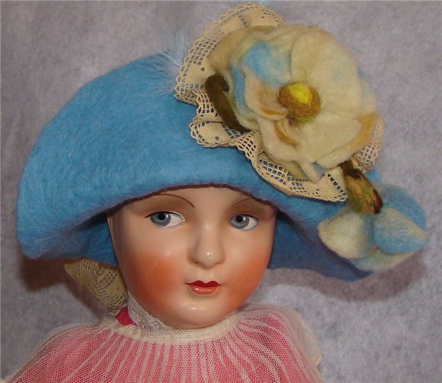 Фетровые шляпы для кукол