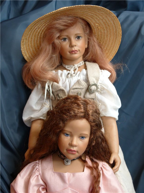 Тургеневские барышни на немецкий лад. Melisande и Kati от Marianne Eder и Ilse Wippler