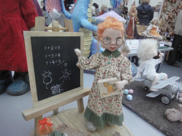 Выставка кукол и мишек - Арт Красноярск 2013