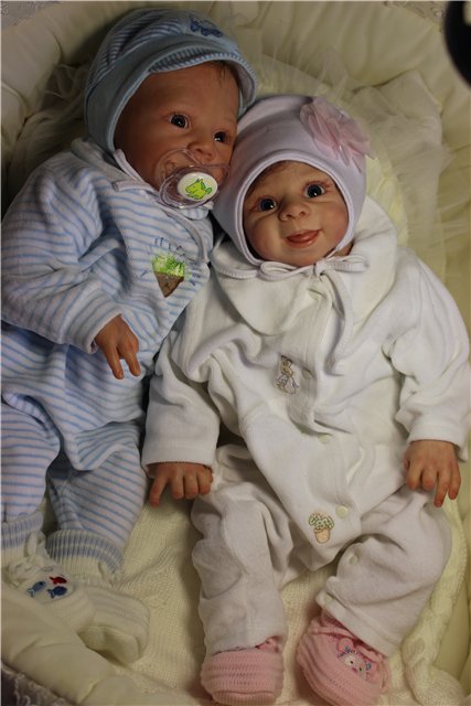 Мои двойняшки-реборнята! Ростя и Марьяша