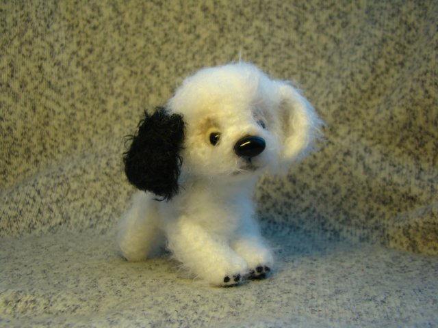 Новый щенок, авторские игрушка своими руками