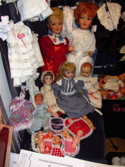 Время кукол 13. Международная выставка коллекционных кукол и мишек Тедди 2014. Фотоотчет