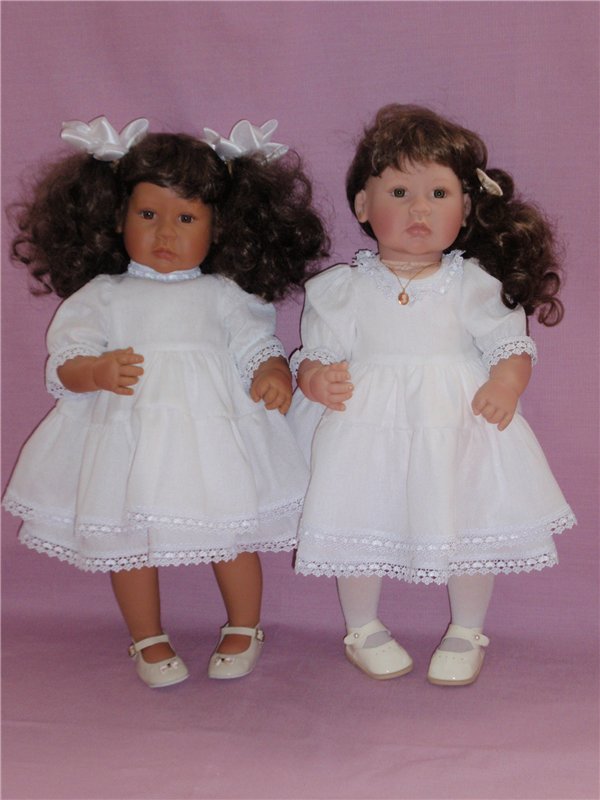 Вот такие нижние платьица нарядницам Lee Middelton