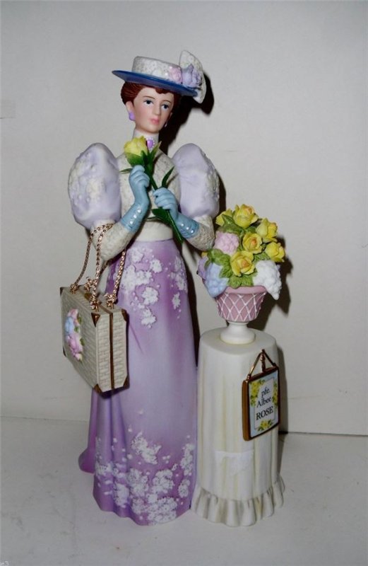 ...История небольшой статуэтки... Миссис Элби или Mrs. Persus Foster Eames (P.F.E.) Albee