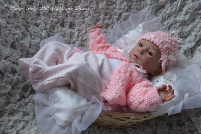 Аделиночка... Куколка реборн Виктории Вишни (фото 3)