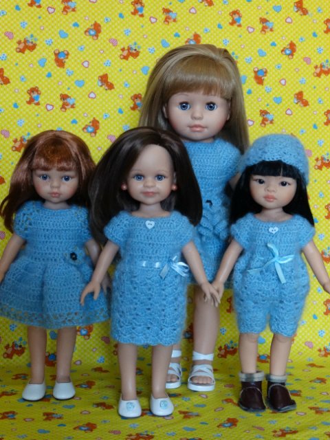 Голубое наваждение или много мохеровой пряжи