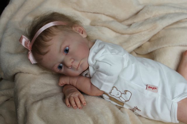 Мое маленькое солнышко Аделина! Кукла реборн Шепелевой Людмилы (фото 4)